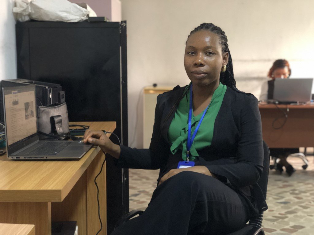 victorial adesanya, success story in the usadf-lsetf employability project