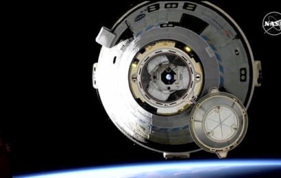 Boeing's Starliner undocking from ISS