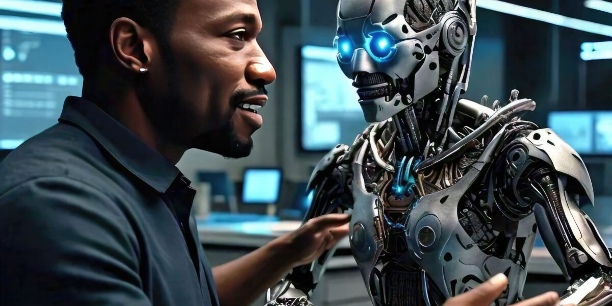 artificial intellengence with a man